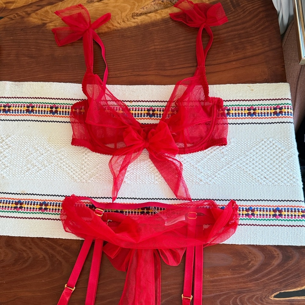 Agent Provocateur Red Danika set